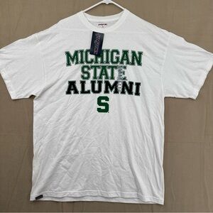 Jansport White Michigan State Alumni Tee